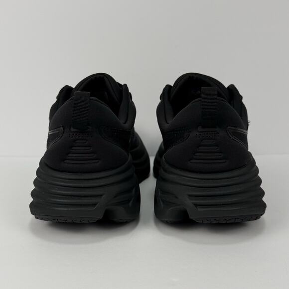 HOKA Bondi 8 Men’s 9.5 D Black Running Shoes Max Cushion F27223I main image 6